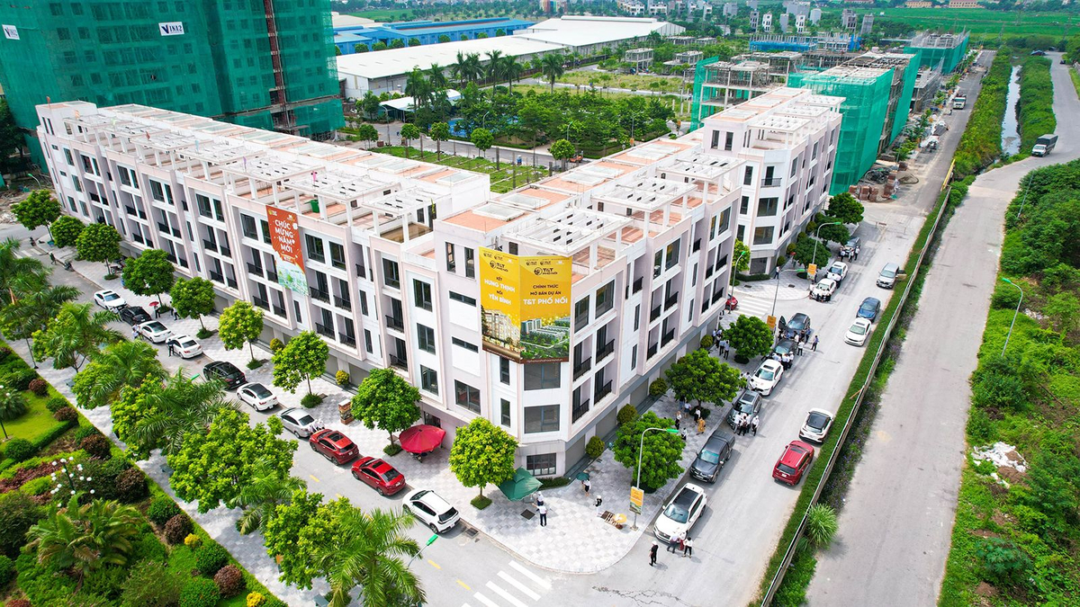 Phố Nối hiện nay đã được quy hoạch hiện đại